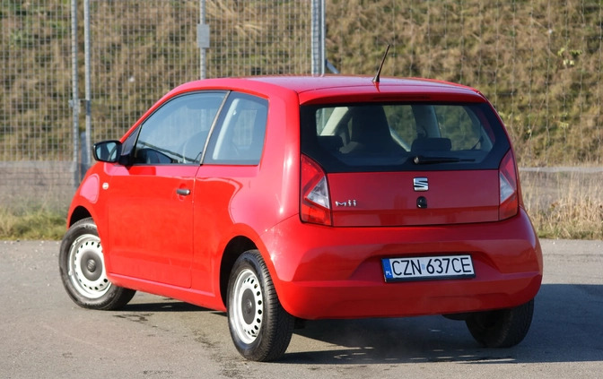 Seat Mii cena 22500 przebieg: 170000, rok produkcji 2016 z Żnin małe 137